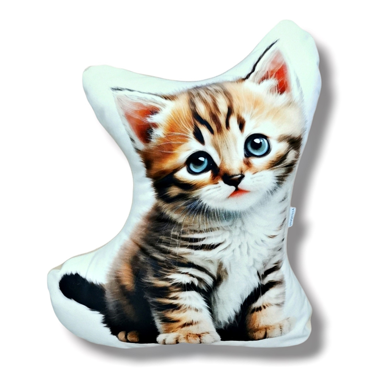 Poduszka kotek poduszka z kotkiem rudy kotek przytulanka kot maskotka kotek